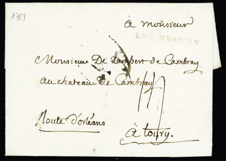 Petite MP Le Quesnoy (L n°6 - 1783), ind 20. TB
