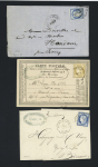 8 lettres avec convoyeurs stations + 6 convoyeurs lignes sur cartes postales - plupart du département du Nord. TB