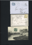 8 lettres avec convoyeurs stations + 6 convoyeurs lignes sur cartes postales - plupart du département du Nord. TB