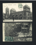 8 lettres avec convoyeurs stations + 6 convoyeurs lignes sur cartes postales - plupart du département du Nord. TB