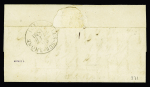 Cursive "12 Stes Maries" (1840), ind 20, rare et TB