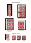 N°372 - lot de variétés dont un bloc de 6 avec raccord et sonnette rouge. TB