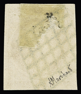 N°7, 1F VERMILLON VIF, belles marges équilibrées,