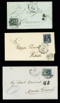 1851-52 Selection of five classic covers, two being