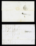 1851-52 Selection of five classic covers, two being