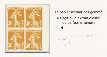 N°141 ensemble de variétés dont un bloc de 4 avec
