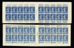 Carnets : n°192 C2 (S102 E) - n°192 C5 (S100) - n°192 C5 ( S97 - Pays du Nord) - n°192 C2 (S101 - couv. Vouvray - Maison Dony). TB Cote 720€