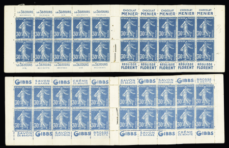 Carnets : n°192 C2 (S102 E) - n°192 C5 (S100) - n°192 C5 ( S97 - Pays du Nord) - n°192 C2 (S101 - couv. Vouvray - Maison Dony). TB Cote 720€