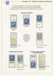 N°217, 25c sur 30c, Semeuse bleu, 3 pages d'exposition