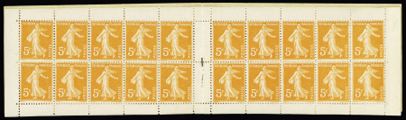 Carnet n°158 C1. TB. Cote 270€