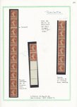 Ensemble spécialisé sur le 10c Semeuse camée rouge : paraoblitérés, millésimes, lettres (dont n°138 perforés "B.A") sur lettre à en-tête "La Buire Automobiles", roulettes sur raccords, entiers postaux, carnet A