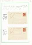 Ensemble spécialisé sur le 10c Semeuse camée rouge : paraoblitérés, millésimes, lettres (dont n°138 perforés "B.A") sur lettre à en-tête "La Buire Automobiles", roulettes sur raccords, entiers postaux, carnet A
