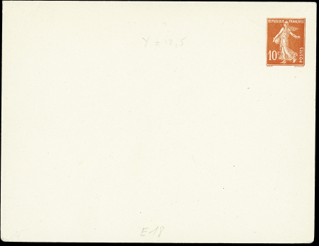 Ensemble spécialisé sur le 10c Semeuse camée rouge : paraoblitérés, millésimes, lettres (dont n°138 perforés "B.A") sur lettre à en-tête "La Buire Automobiles", roulettes sur raccords, entiers postaux, carnet A