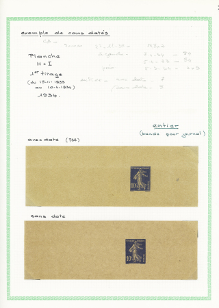 Ensemble spécialisé sur le 10c Semeuse camée rouge : paraoblitérés, millésimes, lettres (dont n°138 perforés "B.A") sur lettre à en-tête "La Buire Automobiles", roulettes sur raccords, entiers postaux, carnet A