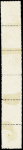 1Pi Lake-red, types III-IV-III-IV-IV, in unused horizontal