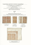 Three exhibition pages with the 1872-75 issues showing