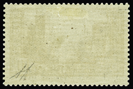 N°261B 10f brun-noir, Type I, trace de charnière,