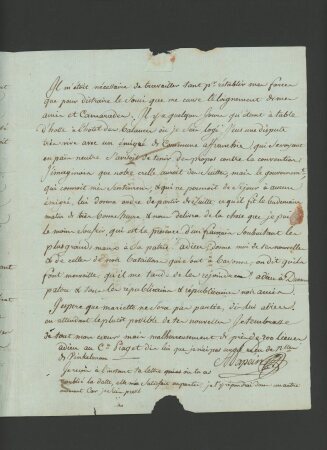 29. Juni 1794 - Carouge nach Bordeaux - Faltbrief mit