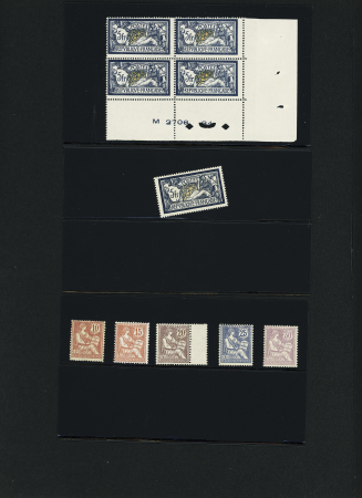 1900-36 Exceptionnelle selection de timbres semi-modernes