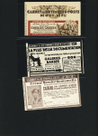 1930-60, Lot de 20 carnets de toute époques à partir