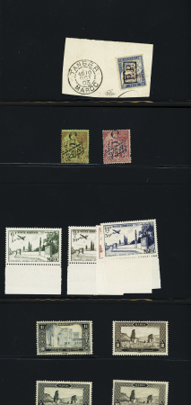 1859-1950 Ensemble de diverses colonies sur 24 plaquettes