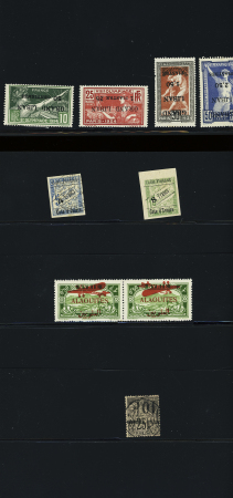 1859-1950 Ensemble de diverses colonies sur 24 plaquettes