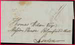 1840 (5 August) Folded entire letter from Demerara
