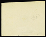 N°140 OBL CAD perlé B3 "Avoilles Vosges" (1917) sur lettre. TB