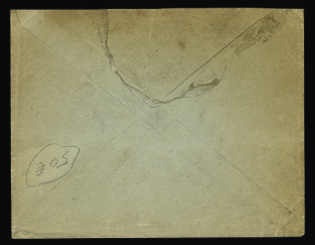 N°140 OBL CAD "Paris RP Départ" (1926) sur lettre avec EMA rouge A0060 à 40c (tarif durée 3 mois). TB