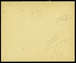 N°140, 2 timbres de roulette OBL mec "Paris 25 R. Danton" (1926) sur lettre à en-tête "Maison du livre français". TB