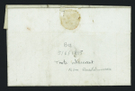 MP "24 Baume" (1815 - nom révolutionnaire) sur lettre pour Grenoble, ind 14. TB