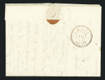 MP "24 L'Isle-sur-le-Doubs" (1829), ind 8. TB