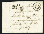MP "24 L'Isle-sur-le-Doubs" (1829), ind 8. TB