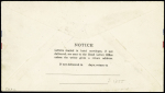 1928 ILE DE FRANCE, Pli témoin non affranchi taxé