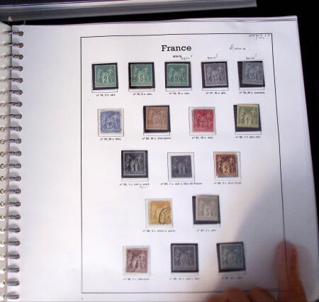 1849-1988, Belle collection de France principalement