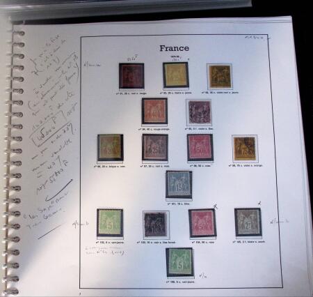 1849-1988, Belle collection de France principalement
