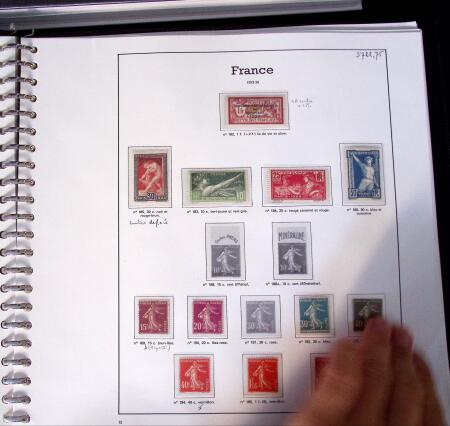 1849-1988, Belle collection de France principalement