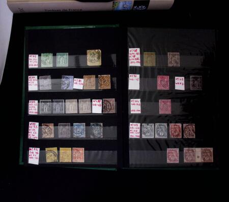 1849-1992, Ensemble principalement de timbres neufs