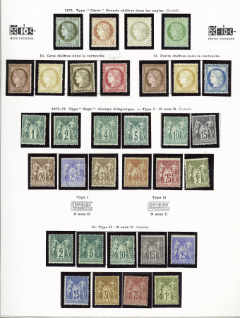 1849-2003 Remarquable collection de France, pratiquement