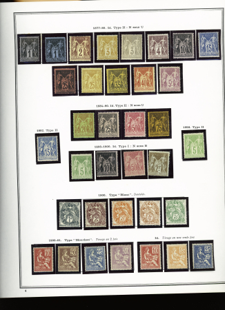 1849-2003 Remarquable collection de France, pratiquement