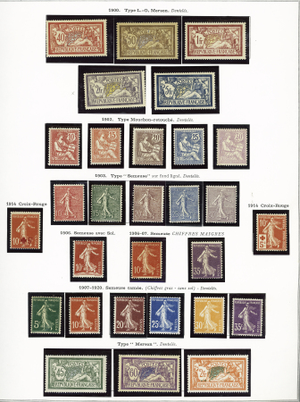 1849-2003 Remarquable collection de France, pratiquement
