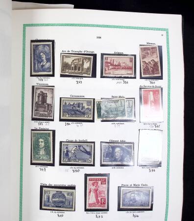1860-2019, Collection de France principalement neuve