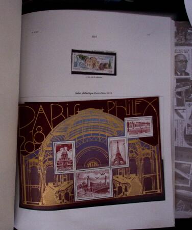 1860-2019, Collection de France principalement neuve