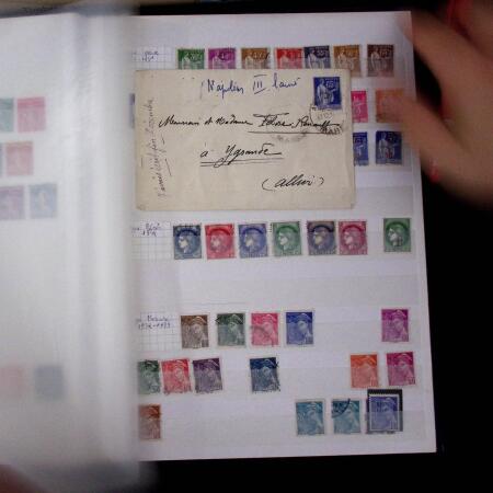 1930-2000env. Collection de France en sept classeurs