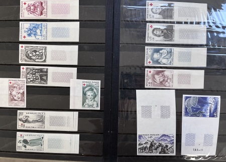 1908-2001, Collection de timbres neufs de France en
