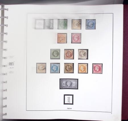 1849-2002, Collection de timbres de France, aussi des