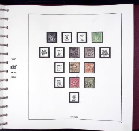 1849-2002, Collection de timbres de France, aussi des