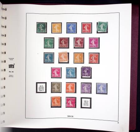 1849-2002, Collection de timbres de France, aussi des