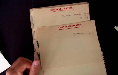 1878-1958 Lot de 57 cartes et lettres cachets militaires : Algérie, Indochine, Corée et divers camps (La Courtine, Bitche...), B/TB