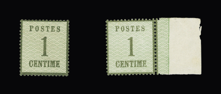 1849-1880, Sélection de 35 timbres classiques neufs,